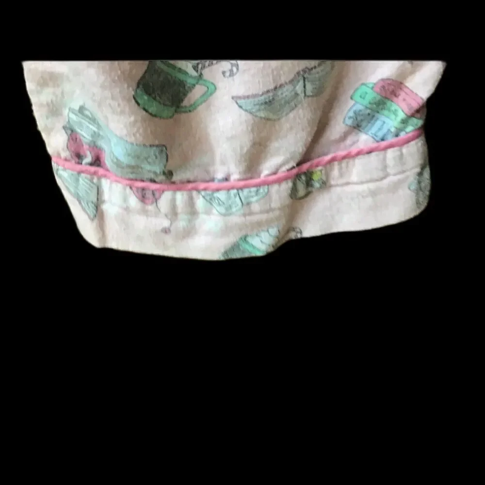 Wondershop Pink Pajama Lounge Pants Size XXL Sleepwear Coffee Cats Books